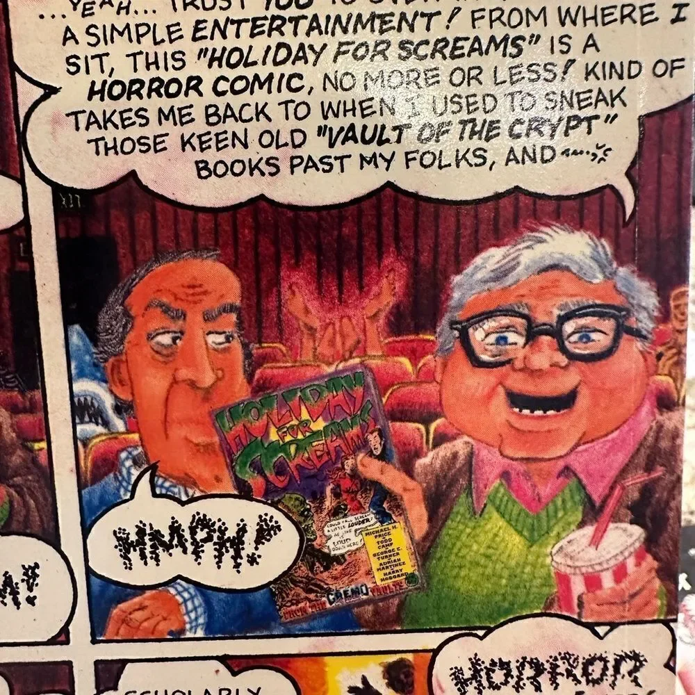 Holiday for Screams comic  Malibu Graphics (January 1, 1992
